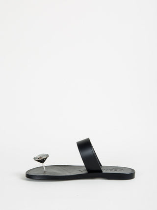 idana sandal - black