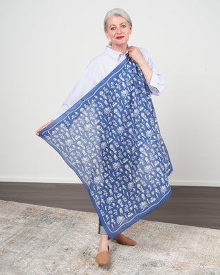 568 scarf - japan blue cotton