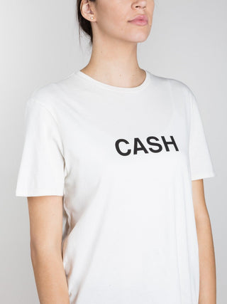 cash boy tee - white
