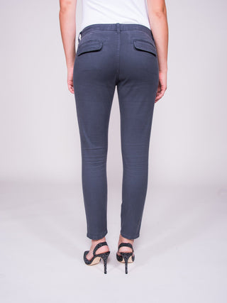 six trouser - charcoal