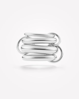 aquarius petite ring - silver