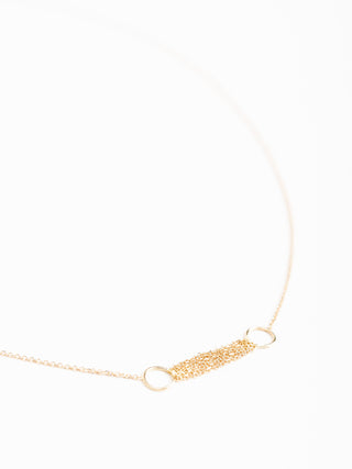 gold link neclace