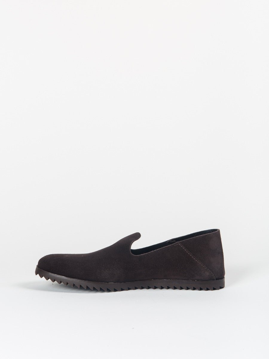 Pedro Garcia Yoshi Suede Loafer in Silt display picture 3
