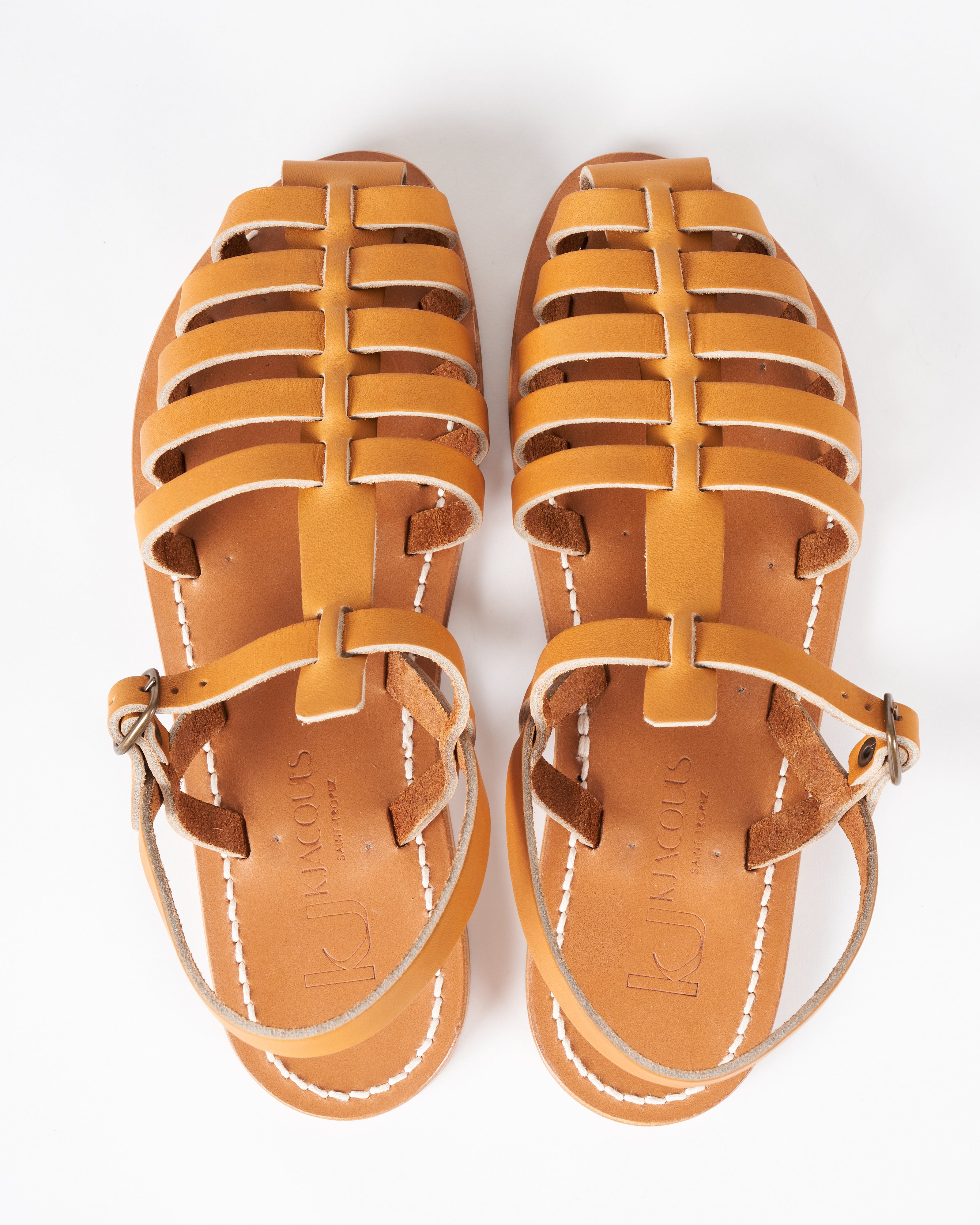 K Jacques Adrien Fisherman Sandal Natural
