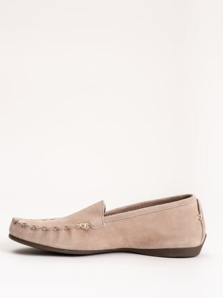 velour moccasin - marble