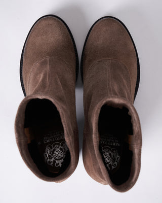 short boot-lug sole heel - sambuco sesamo