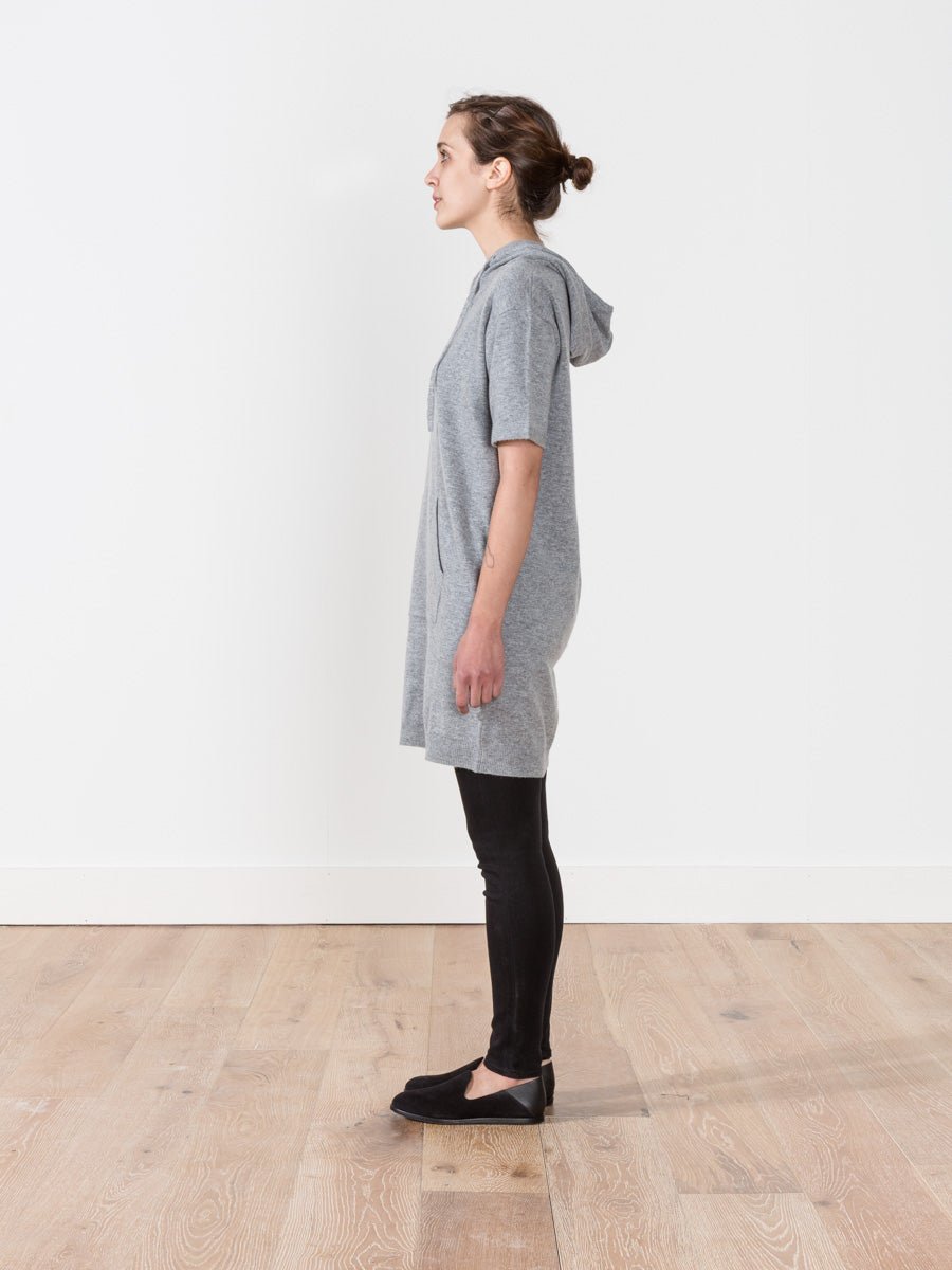 grey oversized hoodie dress Grey Oversized Hoodie Dress