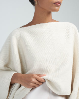 alpaca crop top - ivory