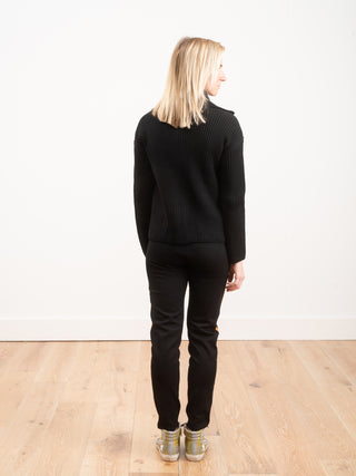 zip cardigan w/ pockets