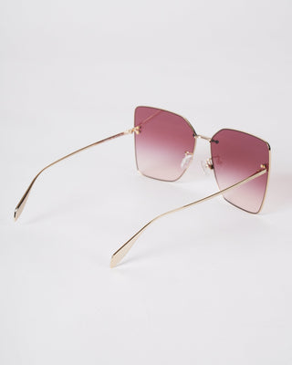 am0342s sunglasses - gold/ violet