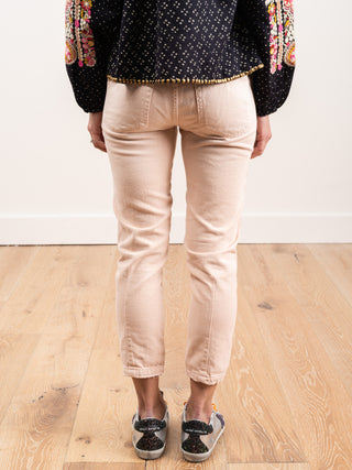 slouch trouser - pale pink