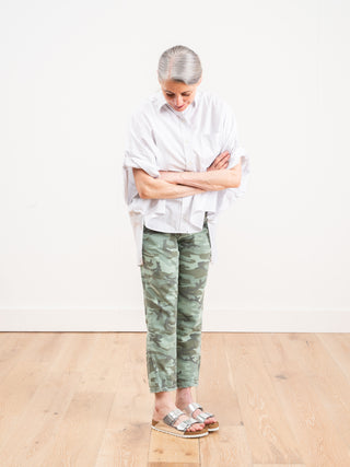 slouch trouser - spring camo