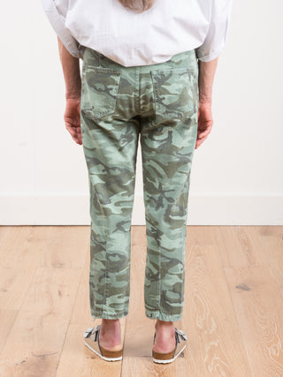 slouch trouser - spring camo