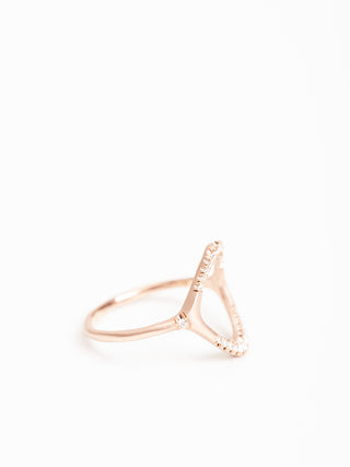 apogee ring - rose gold