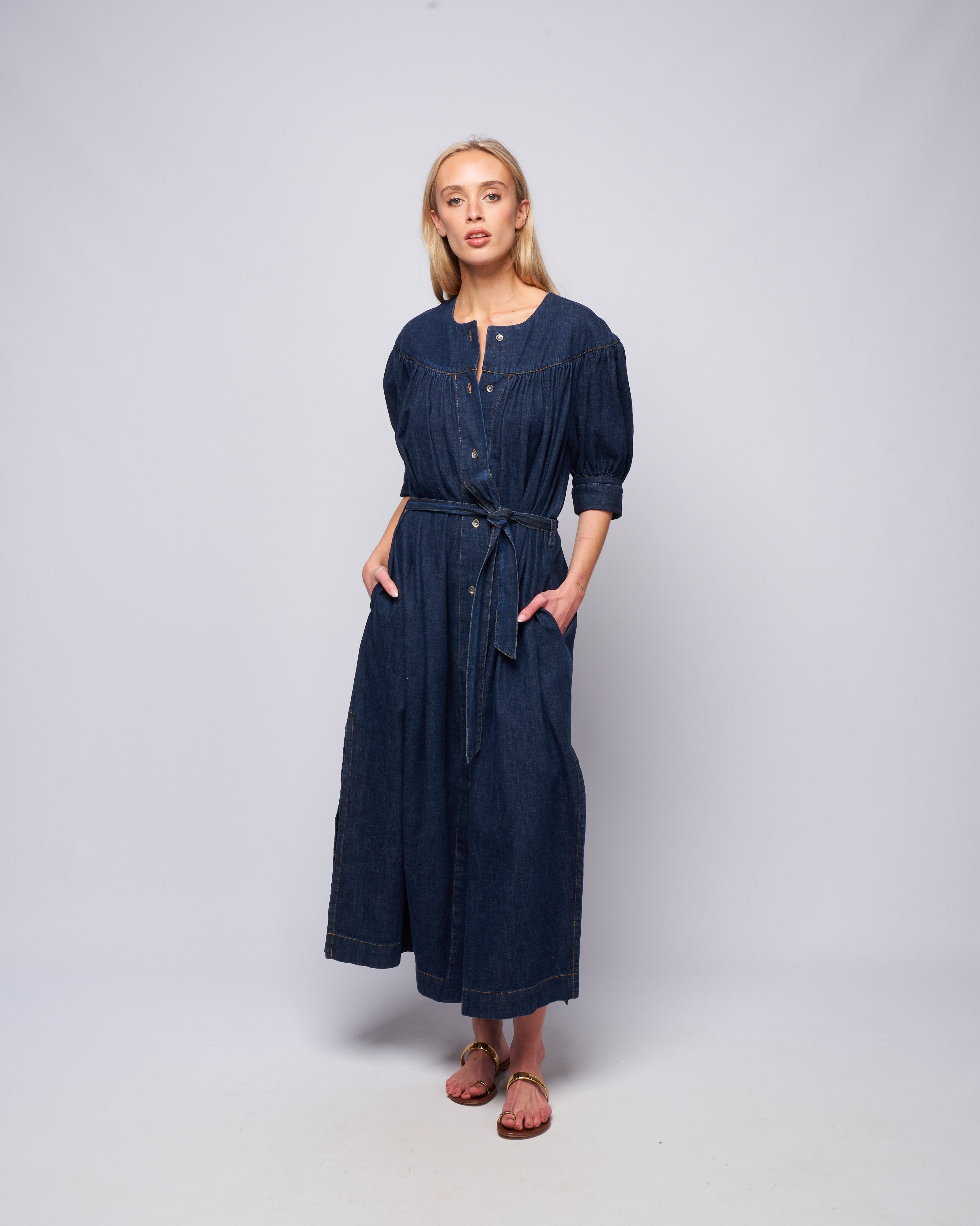 Rachel Comey Ardito Dress Dark Indigo Rachel Comey Ardito Dress Dark Indigo
