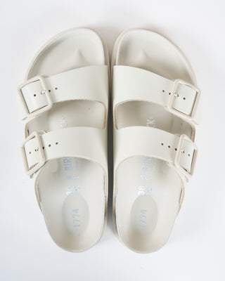 arizona smooth leather sandal - bone