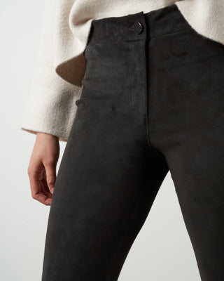 lively suede pant - iron