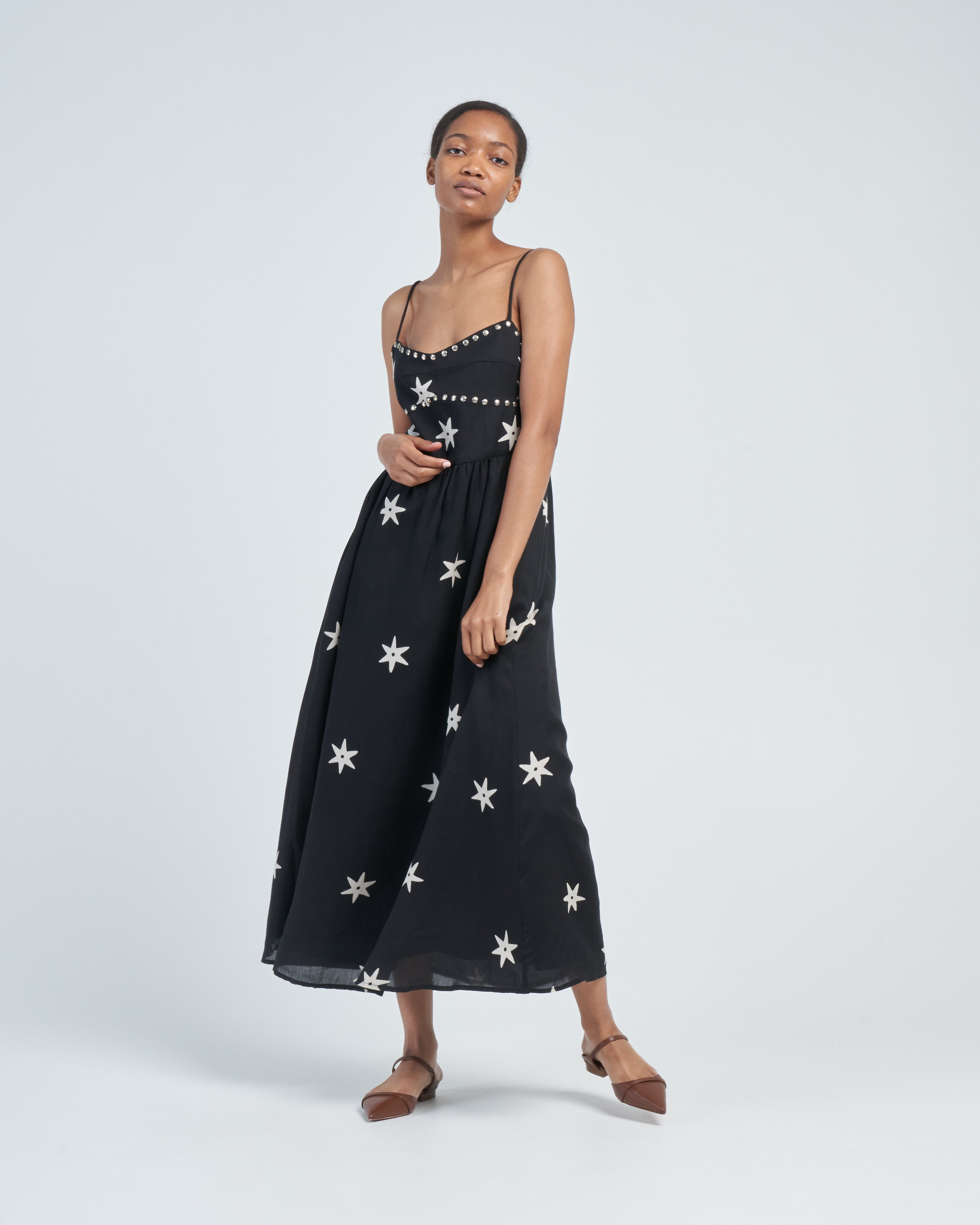 Alix Of Bohemia Autumn Western Star Dress Black Midnight Alix Of Bohemia Autumn Western Star Dress Black Midnight