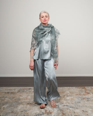 one color camouflage cashmere scarf - rio