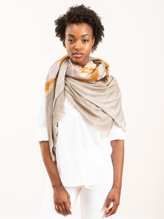 one of a kind foulard scarf - taupe