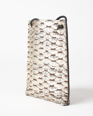 cell pouch - silver leaf