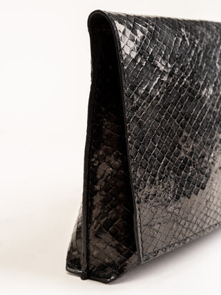 foldover clutch - black diamond