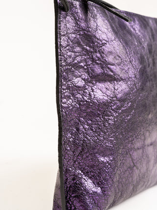 strappy pouch - iris