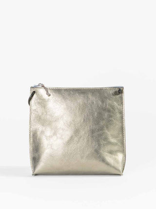 strappy pouch - brass