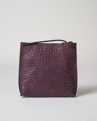 strappy pouch - mulberry pebble