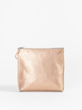 strappy pouch - rose gold
