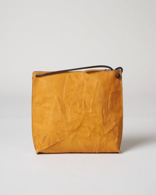 strappy pouch - saffron