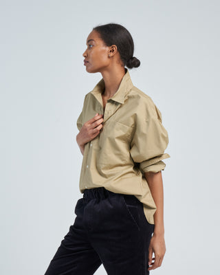 back pleat top