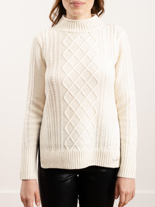 tyneside cable knit sweater