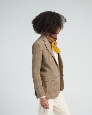 bella blazer - brown