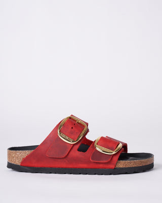 arizona big buckle - oiled leather \ fire red