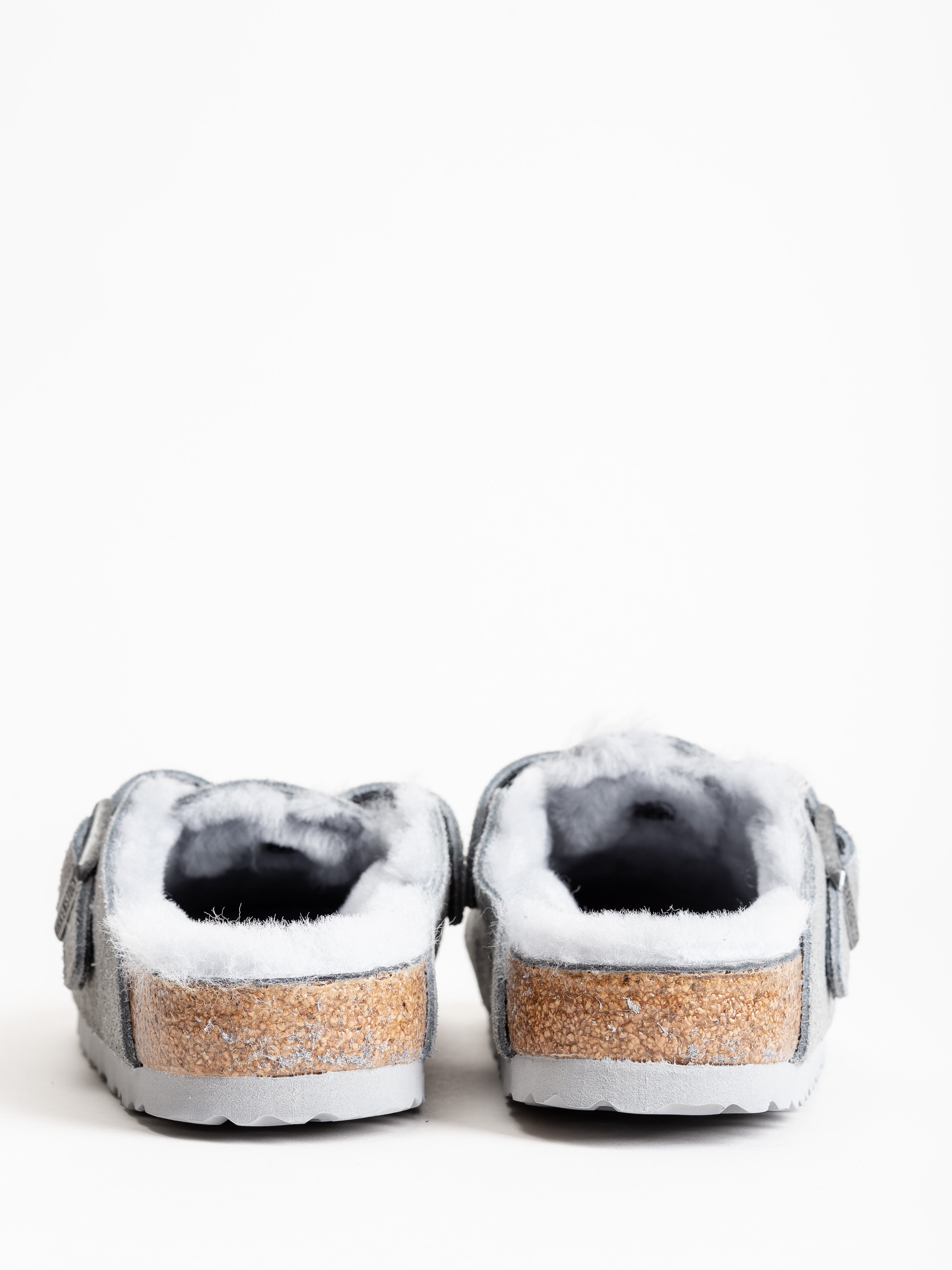 Birkenstock Boston Shearling Dove Gray