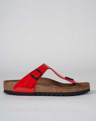 gizeh sandal - cherry patent