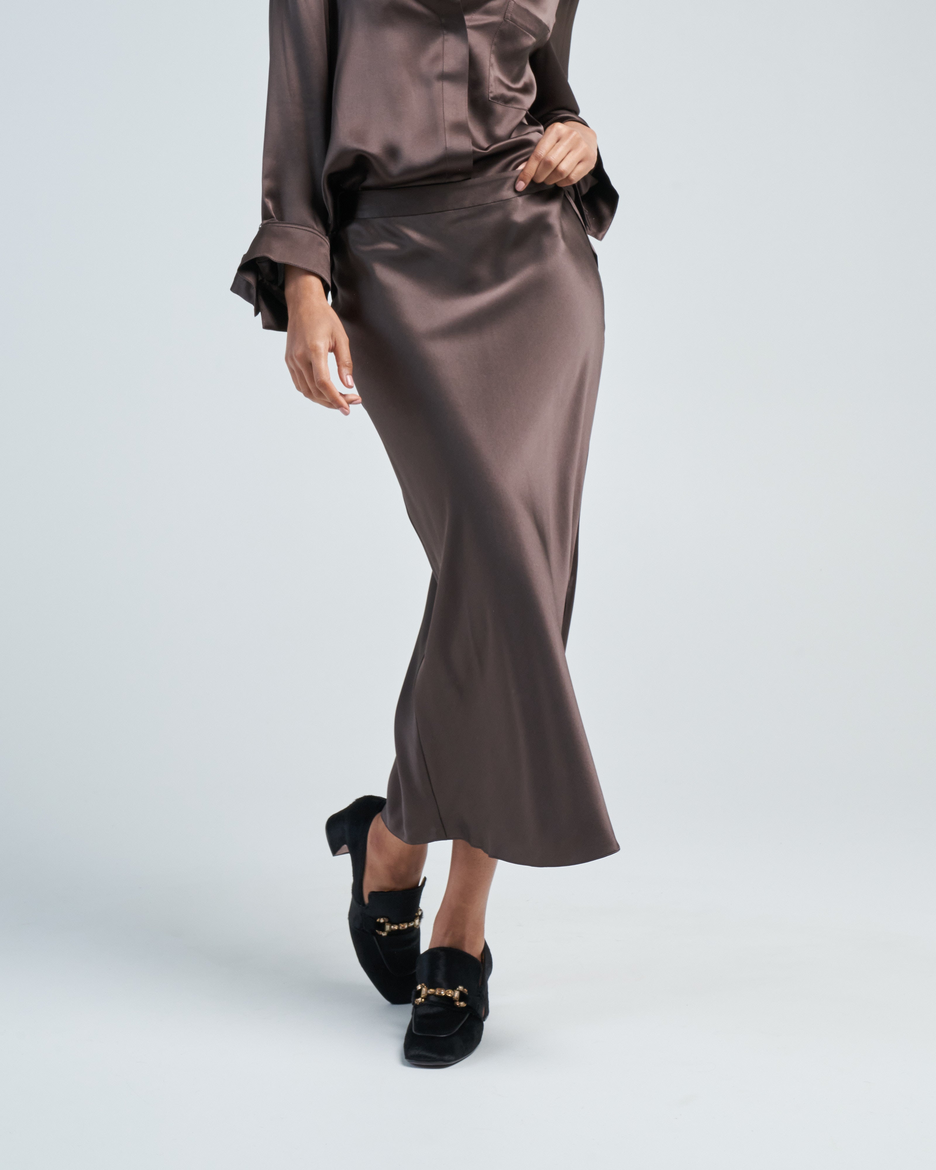 Jacqueline Work Skirts Myer House Of CB IONE BLACK VEGAN LEATHER