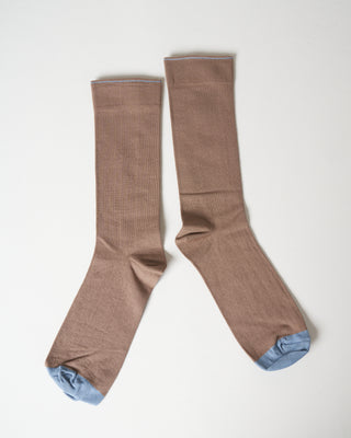 short socks - solid taupe