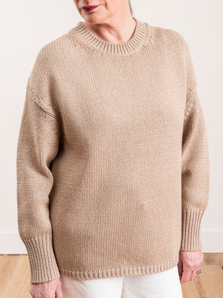 lara crewneck sweater