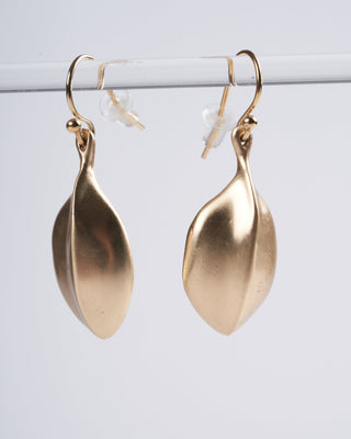 bronze amulet earrings
