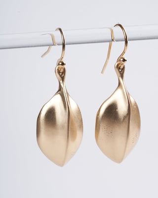 bronze amulet earrings