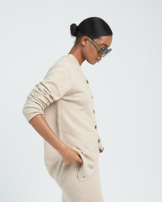 button cardigan - antique