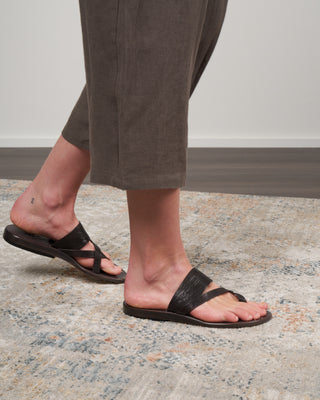 juno classic sandal - dark brown