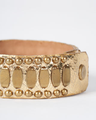 alana .75 gold mirror bracelet - gold