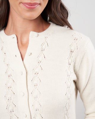 sophie cardigan - ivory