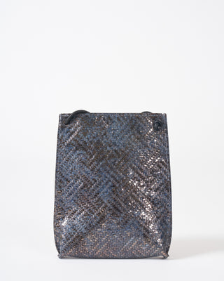 cell pouch - twill metallic