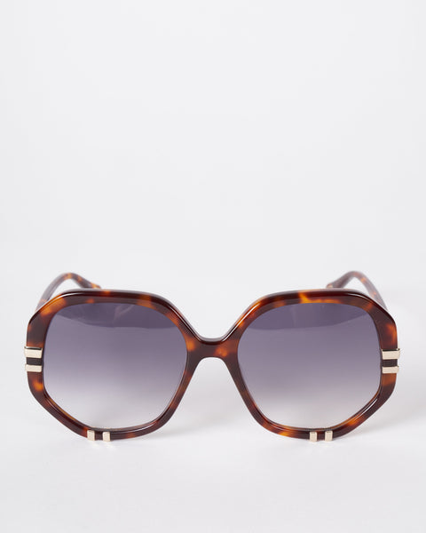 Chloé Oversized CH0105S Sunglasses CHLOE CH0105S-002-55 Sunglasses Size 55mm 145mm 18mm black  main image 3