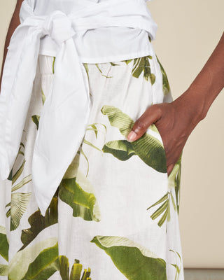 chase skirt - tropical jungle ivory