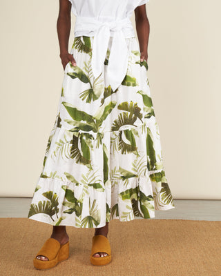 chase skirt - tropical jungle ivory